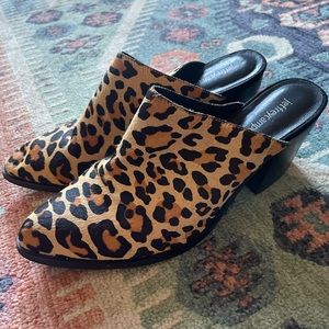 Jeffrey Campbell Leopard Mule- Size 9